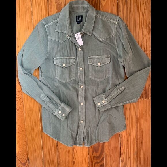 NWT Gap Western Shirt - Picture 1 of 6